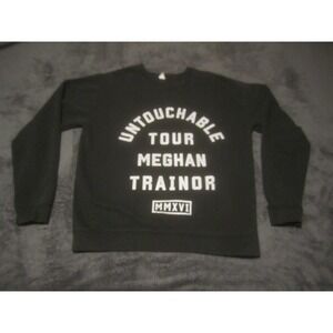 Independent Trading Company Sweater Mens Large Black Meghan Trainor Tour Fleece